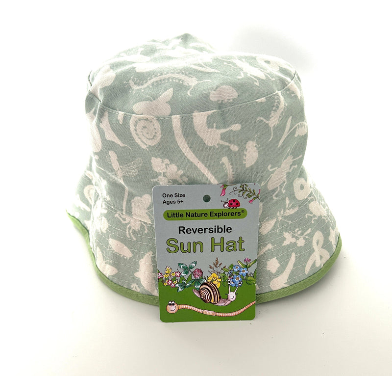 Gardening for Kids Little Nature Explorers Child's Cotton Sun Hat