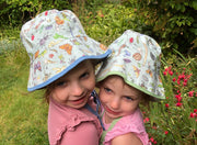 Gardening for Kids Little Nature Explorers Child's Cotton Sun Hat