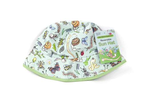 Gardening for Kids Little Nature Explorers Child's Cotton Sun Hat
