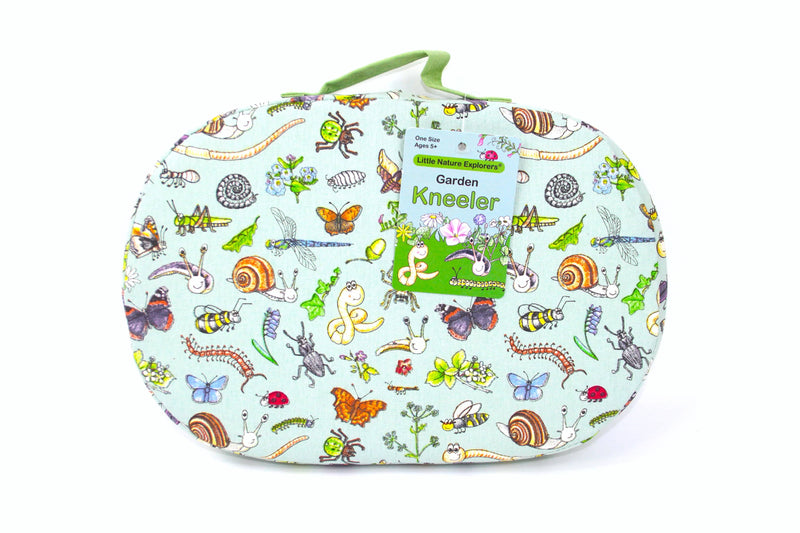 Gardening for Kids Little Nature Explorers Children's Garden Kneeler, Picnic Cushion, Seat Pad
