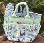 Gardening for Kids Little Nature Explorers Children's Green  Garden Tool Bag and Hand Tools Gift Set