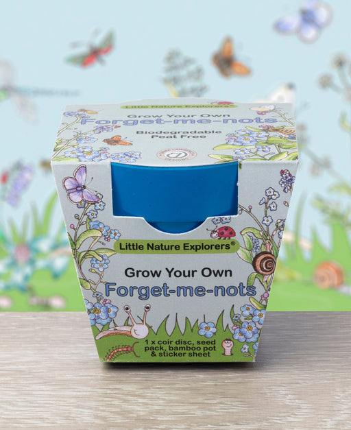 Gardening for Kids Little Nature Explorers Grow Your Own Forget Me Nots Growing Kit
