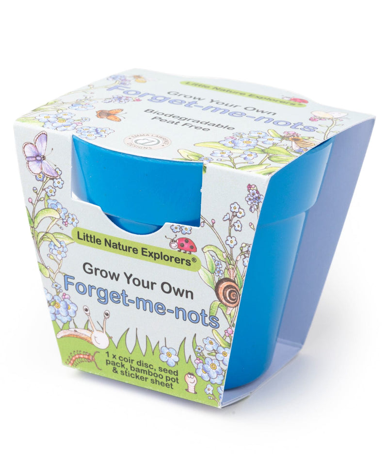 Gardening for Kids Little Nature Explorers Grow Your Own Forget Me Nots Growing Kit