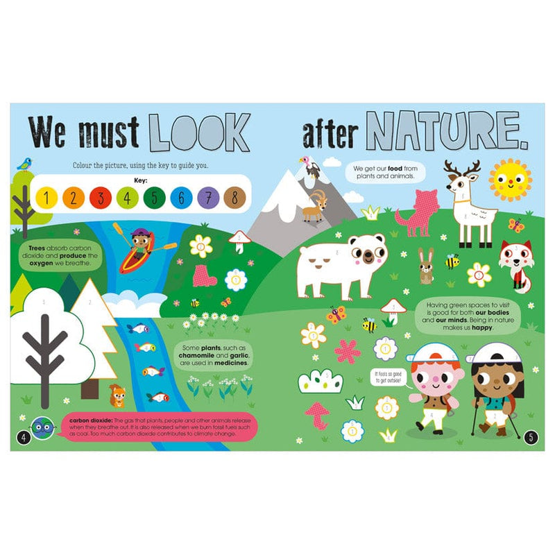 House of Marbles Looking After Nature Children's Activity and Sticker Book