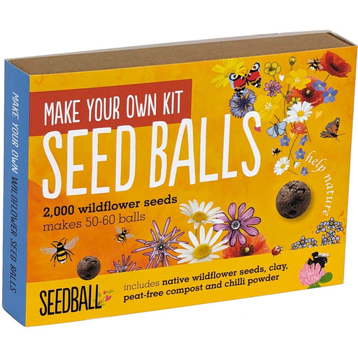 Seedball Make Your Own Seedballs Kit - Flowers for Bees