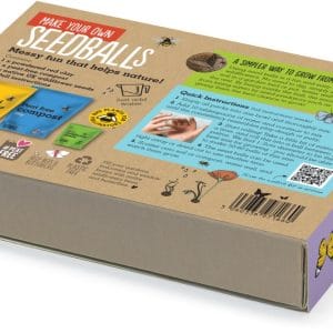 Seedball Make Your Own Seedballs Kit - Flowers for Butterflies