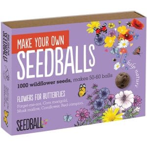 Seedball Make Your Own Seedballs Kit - Flowers for Butterflies