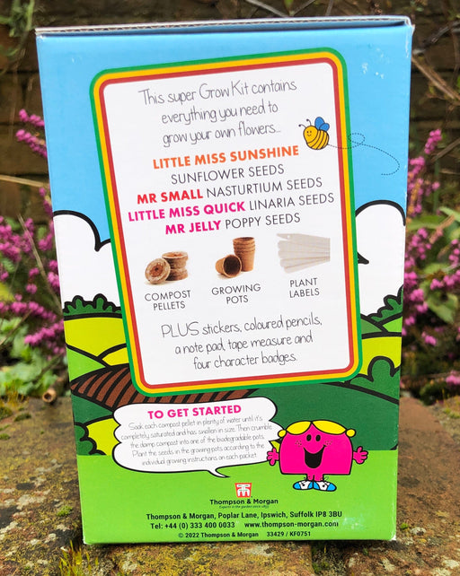 Thompson and Morgan Mr Men Little Miss Flower Growing Kit