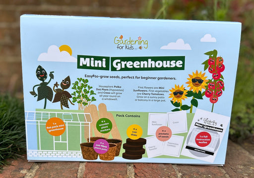 Gardening for Kids My First Mini Greenhouse and Growing Kit
