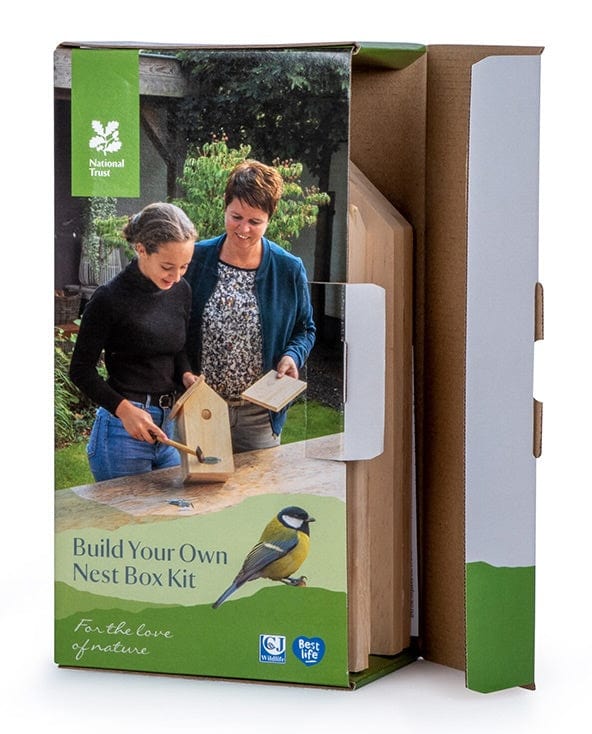 CJ Wildlife National Trust Family Build Your Own Nest Box Kit