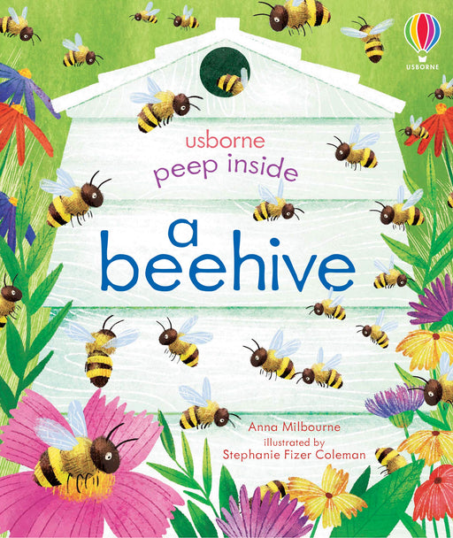 Bookspeed Peep Inside a Beehive Children's Lift the Flap Nature Book