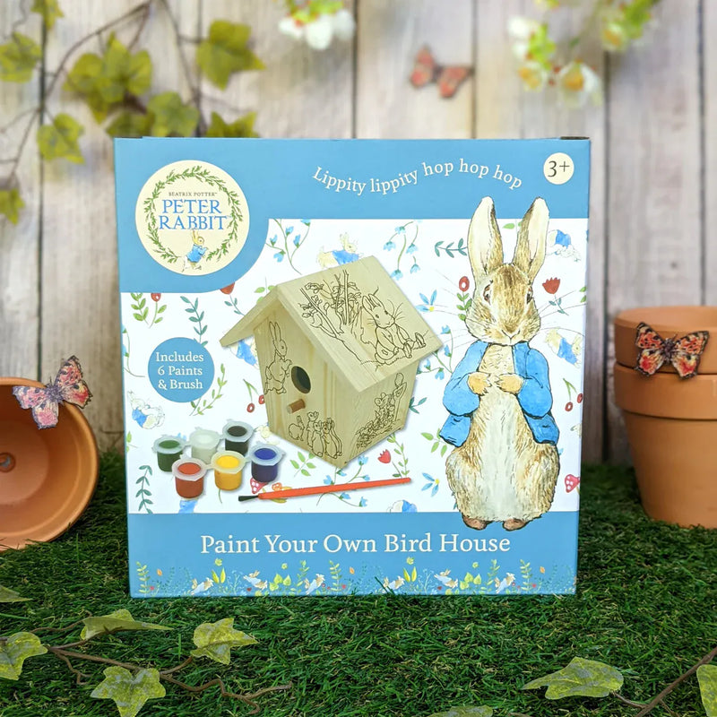 Gardening for Kids Peter Rabbit Paint Your Own Bird House