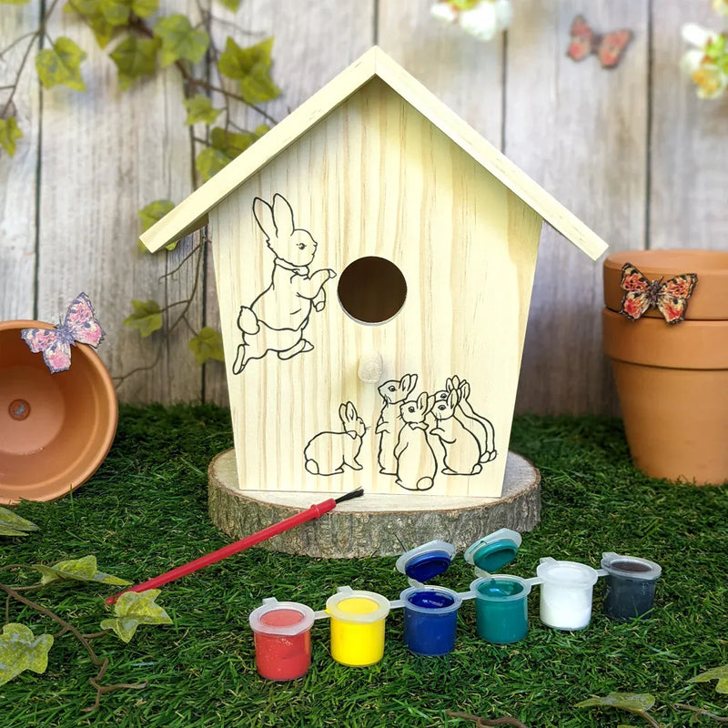 Gardening for Kids Peter Rabbit Paint Your Own Bird House