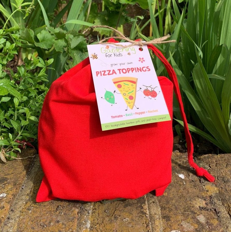 Gardening for Kids Pizza Toppings Growing Kit