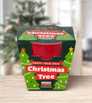Gardening for Kids Red Christmas Tree Growing Kit with Pot