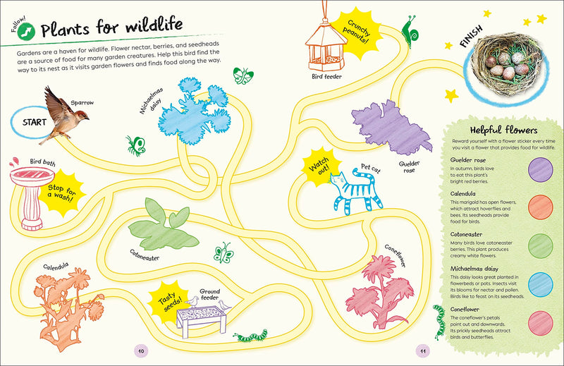 Bookspeed RHS Ultimate Sticker Book Garden Flowers