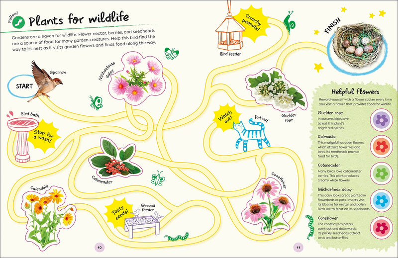 Bookspeed RHS Ultimate Sticker Book Garden Flowers