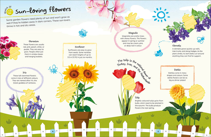 Bookspeed RHS Ultimate Sticker Book Garden Flowers