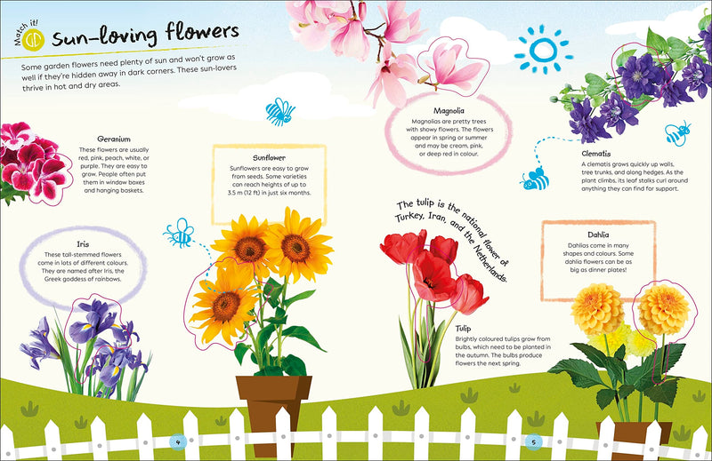 Bookspeed RHS Ultimate Sticker Book Garden Flowers