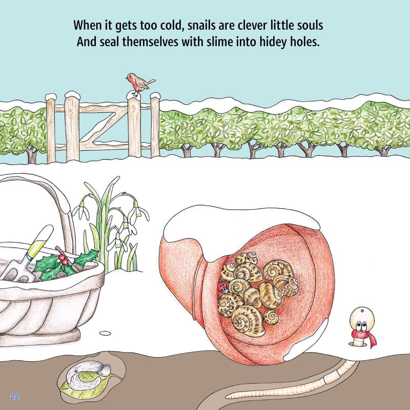 Gardening for Kids Slugs & Snails - Children's Educational Rhyming Nature Book