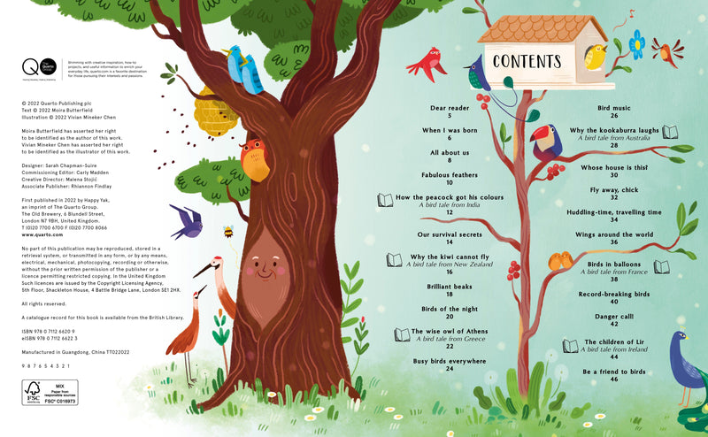 House of Marbles The Secret Life of Birds Children's Nature Book