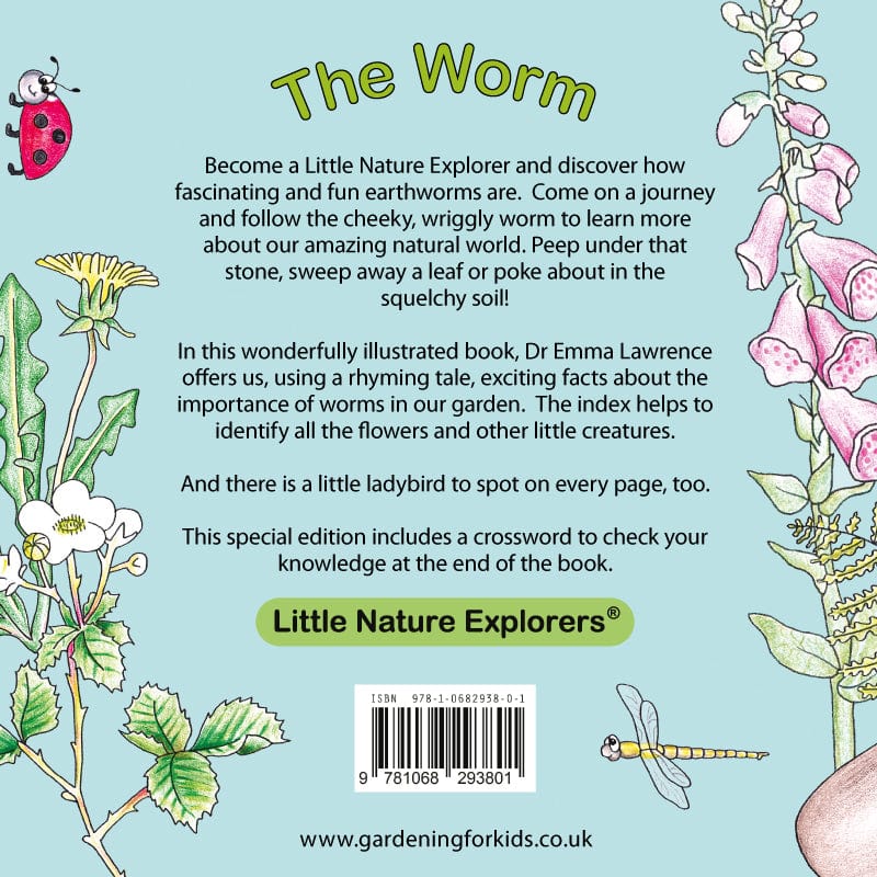 Gardening for Kids The Worm - Children's Rhyming Educational Nature Book