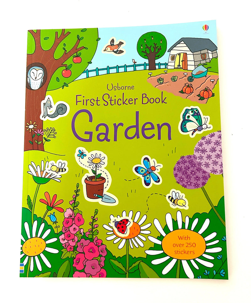 Bookspeed Usborne Children's First Sticker Book: Garden