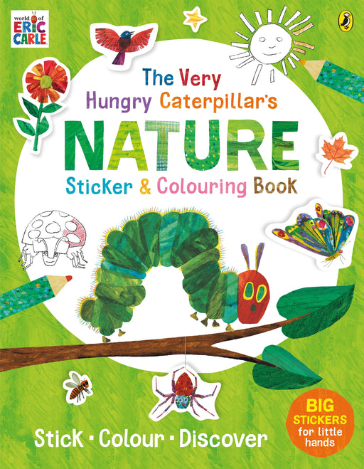 House of marbles Very Hungry Caterpillar's Children's Nature Sticker and Colouring Book