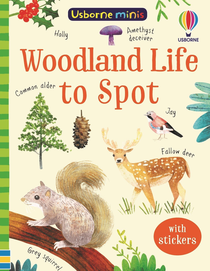 House of Marbles Woodland Life to Spot - Usborne Children's Mini Guides Nature book