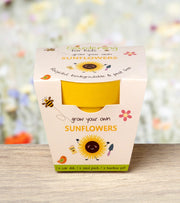 Gardening for Kids Yellow Sunflower Growing Kit with Pot