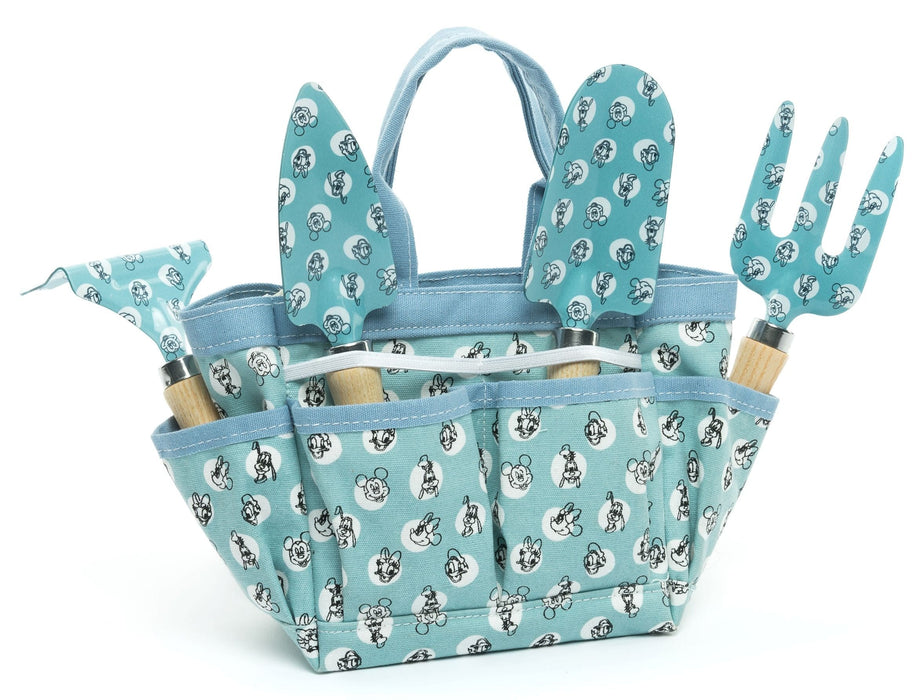 Disney Mickey and Friends Children's Blue Garden Tool Bag Gift Set