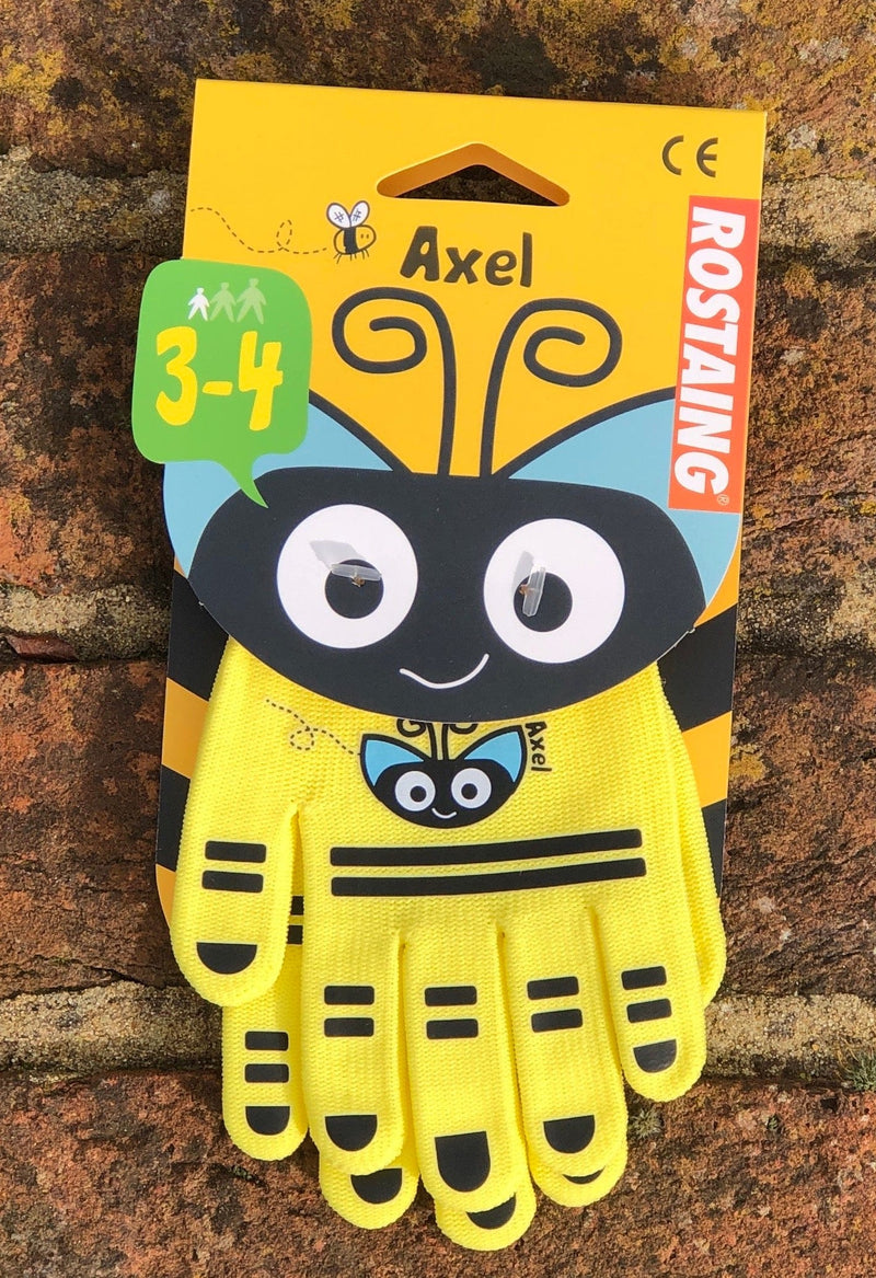 Rostaing Age 3-4 Children's Bee Character Gardening Gloves