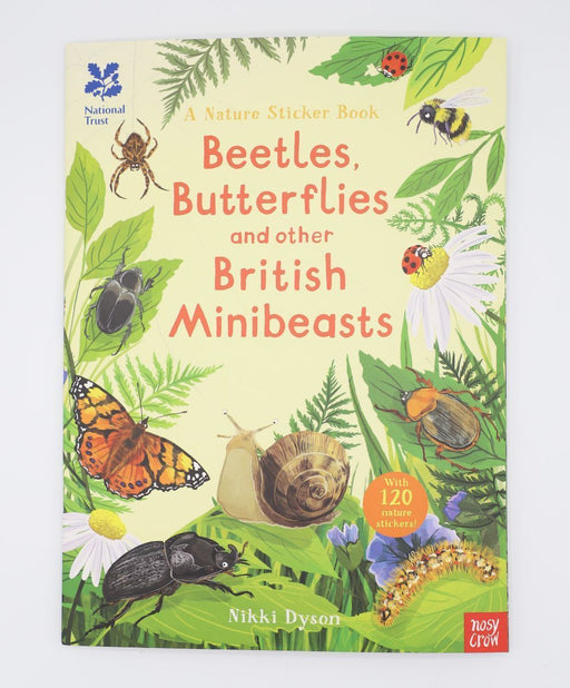 Grantham Book Services Beetles, Butterflies and Other British Minibeasts Sticker Book