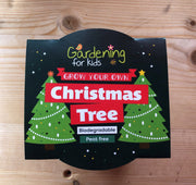 Gardening for Kids Christmas Tree Growing Kit with Pot