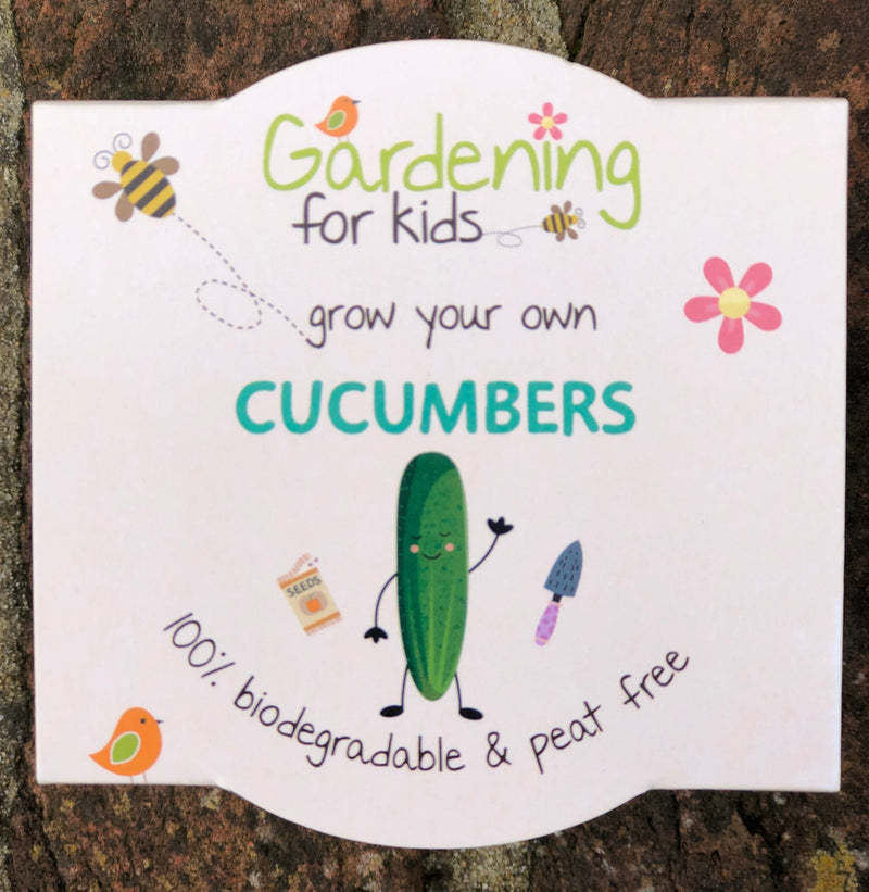 Gardening for Kids Cucumber Growing Kit with Pot