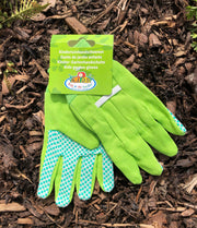 Fallen Fruits Green Fabric Gardening Gloves