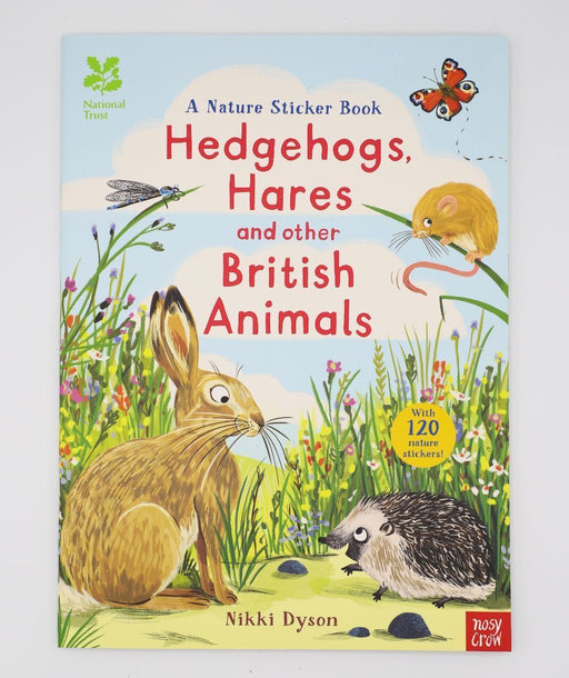 Grantham Book Services Hedgehogs, Hares and Other British Animals Sticker Book