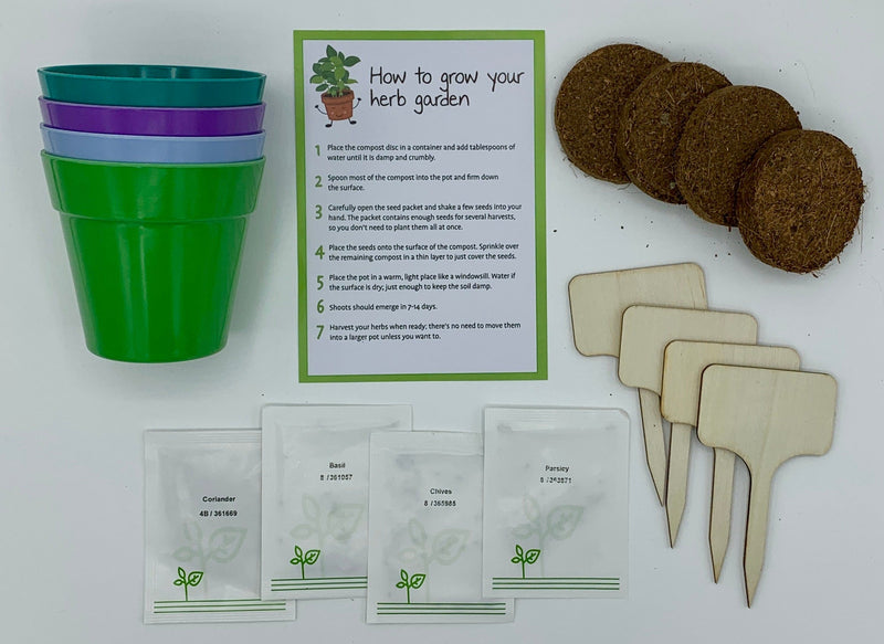 Gardening for Kids Herb Garden Growing Kit