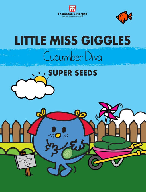 Thompson and Morgan Little Miss Giggles Cucumber Seeds
