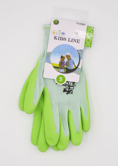 Tuinplus Medium / Green Kids Line 'Kid-size' Gardening Gloves