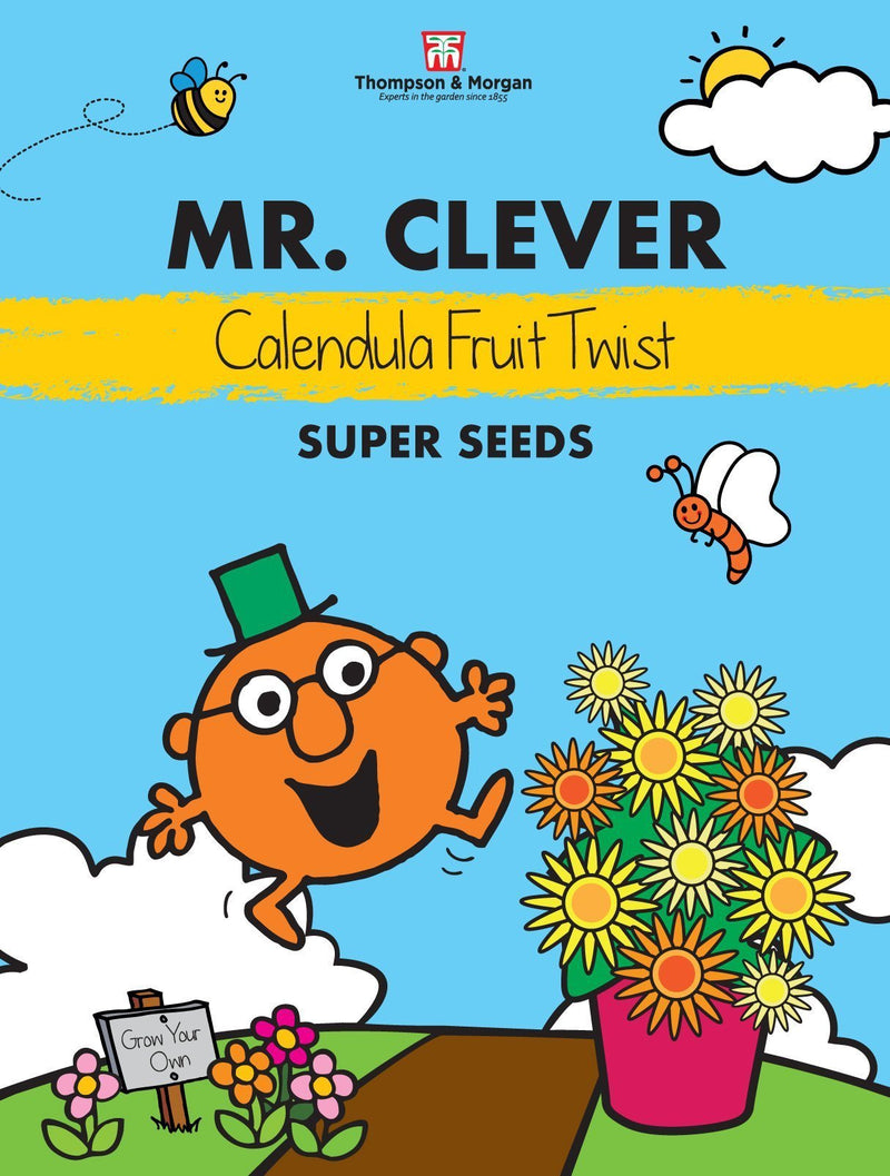 Thompson and Morgan Mr Clever Calendula Fruit Twist Seeds