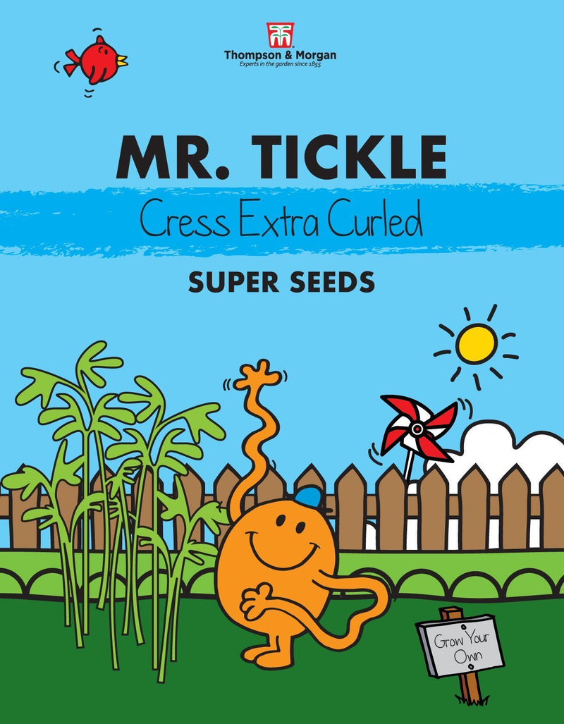 mr cheeks plant a seed Mr Tickle Children's Cress Seeds — Gardening for Kids
