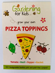 Gardening for Kids Pizza Toppings Growing Kit