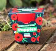Gardening for Kids Poppies Wildflower Growing Kit with Pot