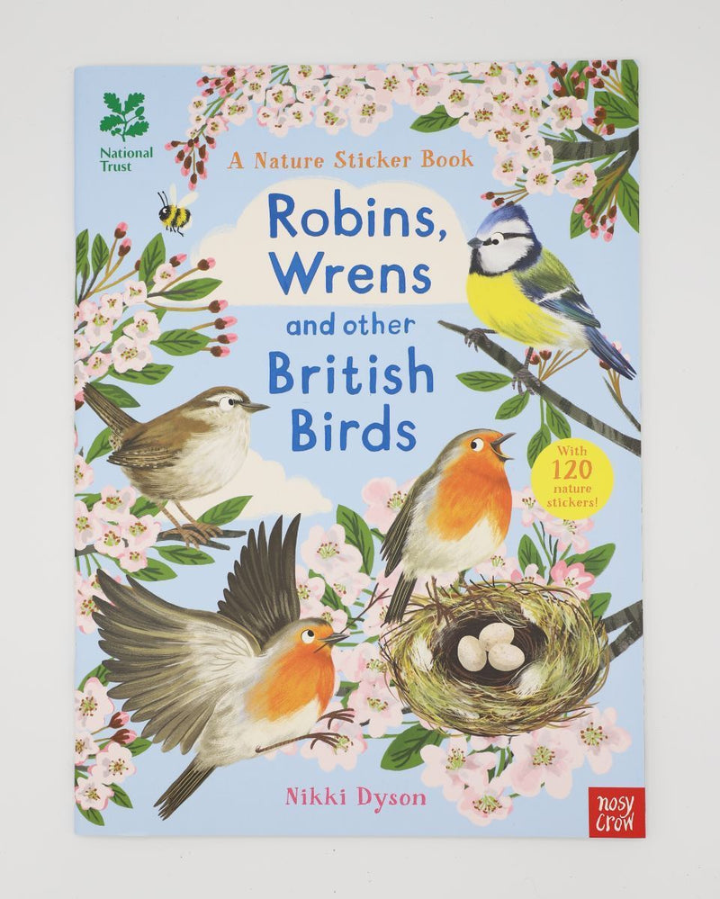 Robins, Wrens and Other British Birds Children's Nature Sticker Book