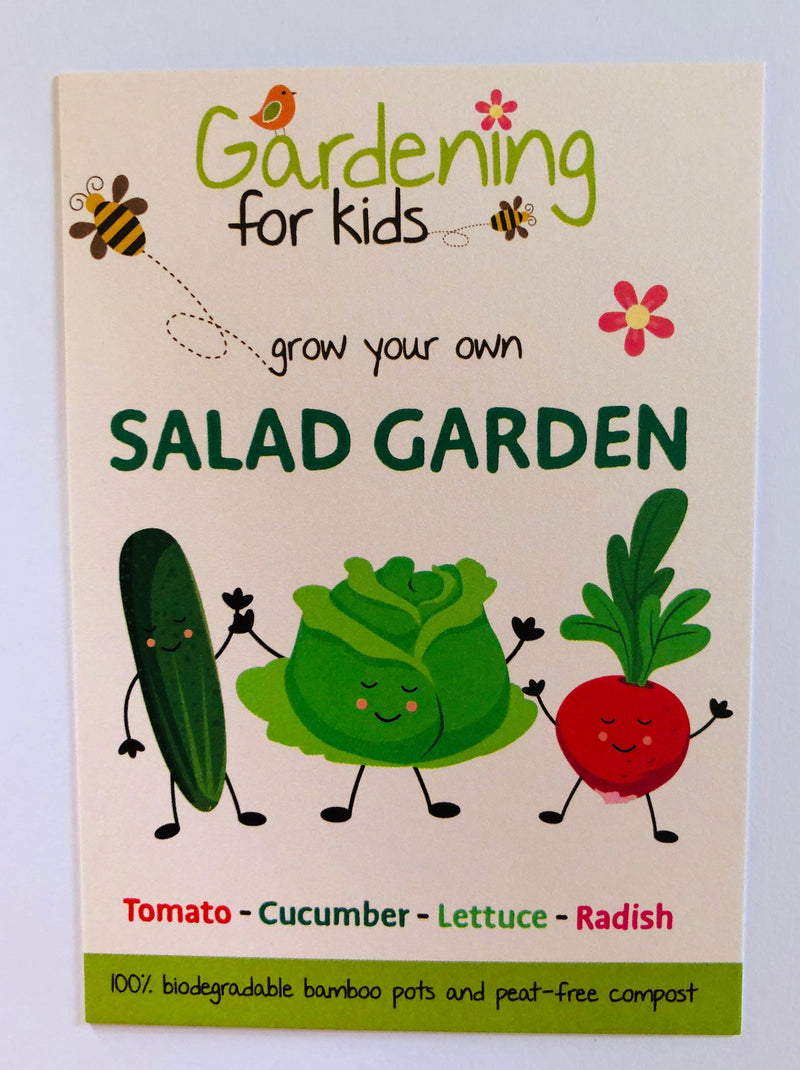 Gardening for Kids Salad Garden Growing Kit