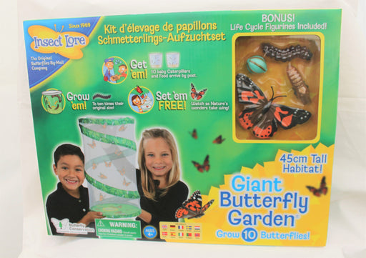 Insect Lore Standard Real Butterfly Garden