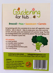 Gardening for Kids Vegetable Garden Growing Kit